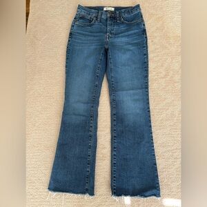 Madewell mid-rise kick out jeans